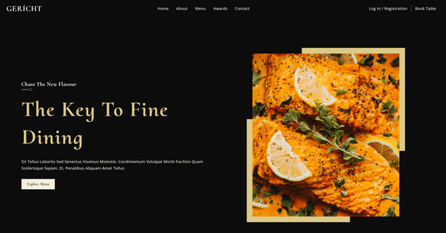 🍽️ Restaurant Website
